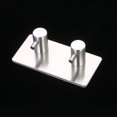 thumbnail image 4 of Ganchos de acero inoxidable 304 para baño y cocina, adhesivo fuerte, impermeable y autoadhesivo, 2 unidades, ideal para superficies lisas como cerámica, metal y vidrio., 4 of 6