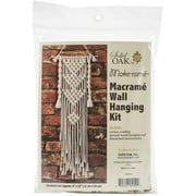 Solid Oak MWH019 Three Triangles-Small Macrame Kit