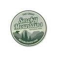 thumbnail image 2 of Smoky Mountains Park Novelty Decor, Metal Wall Sign - 12" Circle, 2 of 4