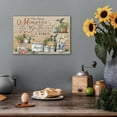 thumbnail image 3 of Kitchen Wall Art - Farmhouse Canvas Wall Art, Vintage Kitchen Sign Print Picture For Decor Bathroom, Rustic Landscape Painting, Framed Kitchen Accessories Artwork For Dining Room Wall Decor 12x18 inch, 3 of 6