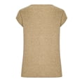 thumbnail image 4 of Women Fashion Casual Printing Shirts Short Sleeve Loose Plus Size Tee Tops V-neck Blouse, 4 of 6