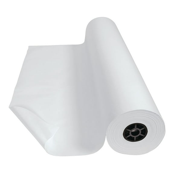Colorations Dual Surface Paper Roll - White 36" x 1000'
