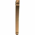 thumbnail image 2 of Ekena Millwork 4"W x 32"D x 44"H Thorton Craftsman Rough Sawn Bracket, Western Red Cedar, 2 of 13