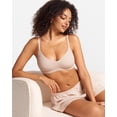 thumbnail image 3 of Bralette SOULVOR Natrelax Sin Aros Acanalado Verde Claro Talla L, 3 of 7