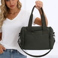 thumbnail image 1 of Bolsa de deporte de nailon para viajes y uso diario | Bolso bandolera ligero multiusos | Bolso de mano versátil e informal para ropa de entrenamiento, calzado y artículos de aseo., 1 of 5