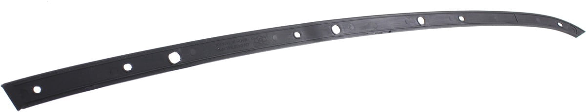 Bumper Trim Compatible With 2010-2015 Chevrolet Camaro Front, Left Driver Black