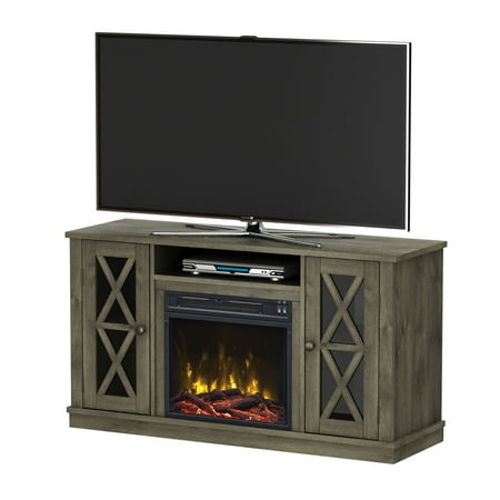 Stanton Ridge Spanish Gray Tv Stand For Tvs Up To 55 With Electric Stanton Ridge Spanish Gray Tv Stand For Tvs Up To 55 With Electric Fireplace