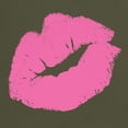 thumbnail image 3 of CafePress - Big Pink Smooch Dark T Shirt - Men's Classic Graphic Cotton T-Shirt, 3 of 4