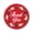 Red & Pink, variant on Darling Souvenir 45 Pcs Floral Wreath Round Thank You Red Stickers Envelope Seals-1.6 Inches