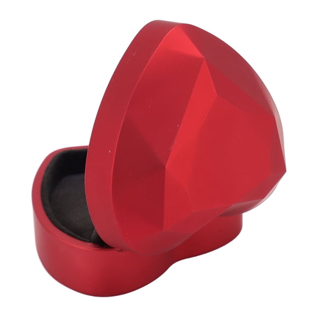 LED Light Pendant Necklace Box, Exquisite And Stylish, Large Capacity, Heart Shaped Design, With Light, For Valentine's Day Anniversary Wedding