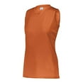 thumbnail image 2 of Augusta XL Ladies Attain Wicking Sleeveless Jersey Orange 4794, 2 of 2