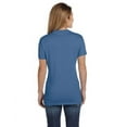 thumbnail image 2 of Branded Hanes Ladies 45 oz, 100% Ringspun Cotton nano-T V-Neck T-Shirt VINTAGE DENIM XS (Instant Saving 5% more on min 2), 2 of 2