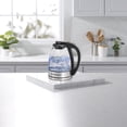 thumbnail image 2 of Hamilton Beach Bouilloire électrique en verre compacte, 1 litre, sans fil avec éclairage DEL bleu, 1500 watts, 40930JC, 2 of 5