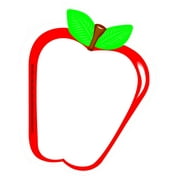 CREATIVE SHAPES ETC. Mini Notepad - Half Apple
