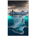 thumbnail image 5 of Designart 'Large Iceberg in Sea ' Seascape Photography Canvas Art Print, 5 of 5
