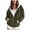 AG, variant on Women Cropped Zip Up Hoodie Solid Color Zipper Short Crop Sweatshirt Jacket Sweater Oversized Outwear Coats with Pockets Khaki,Size L