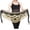 Black, variant on IQOGKRN Hip Scarf for Belly Dancing Women's Belly Dance Scarf with Gold Coins Skirts for Bellydance Black One Size
