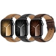 thumbnail image 1 of Correas de piel compatibles con Apple Watch de 44 mm, 45 mm y 46 mm, 1 of 6