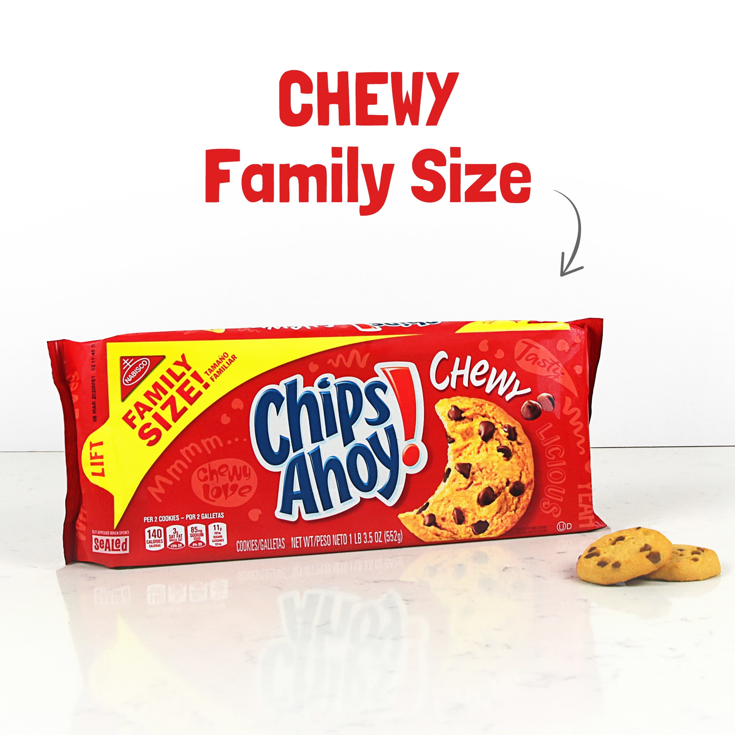 ¡CHIPS AHOY! Galletas de chocolate masticable, Ubuy Chile