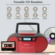 thumbnail image 2 of Casete de CD Boombox M-Amazup, Bluetooth, USB, radio FM, 2 of 8
