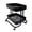 Black-1, variant on t Rolling Cart with Wheels for Under Desk StoragPantry Storage, Large Capacity Metal Kitchen Utility Cart for Small Space, Laundry Room Organizer Side Table