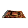 thumbnail image 2 of Ahgly Company Indoor Rectangle Medallion Orange French Area Rugs, 3' x 5', 2 of 4