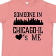 thumbnail image 4 of Inktastic Chicago Illinois Someone Loves Me Skyline Boys or Girls Toddler T-Shirt, 4 of 5