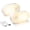 A. Warm White, variant on AINUO 2 Pack Rechargeable Motion Sensor Closet Light 3CCT Adjustable Brightness Magnetic Stick-On LED Night Lamp