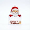 thumbnail image 2 of A Few For Christmas Crystal Acrylic Money Holder Ornament, Transparent Santa Hanging Decor for Christmas Acrylic Ornament with Festive Quote, Suitable for Tree, Mantel, or as Creative Gift Tag, 2 of 7