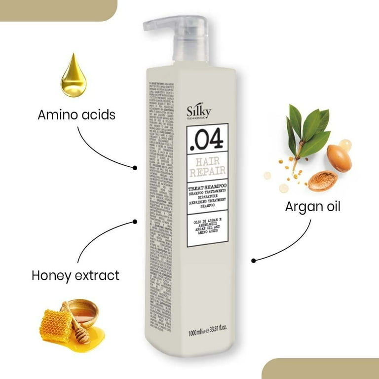 Silky TECHNOBASIC .04 Hair Repair Treat Shampoo 1000 ml| For