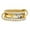 Gold, variant on APSVO 18K Gold Plated Stackable Rings for Women Mom Non Tarnish Cubic Zirconia Interlocked Knuckle Multi Link Connected Rings Set Wedding Birthday Jewelry Gifts Ideas for Her Size 6-10