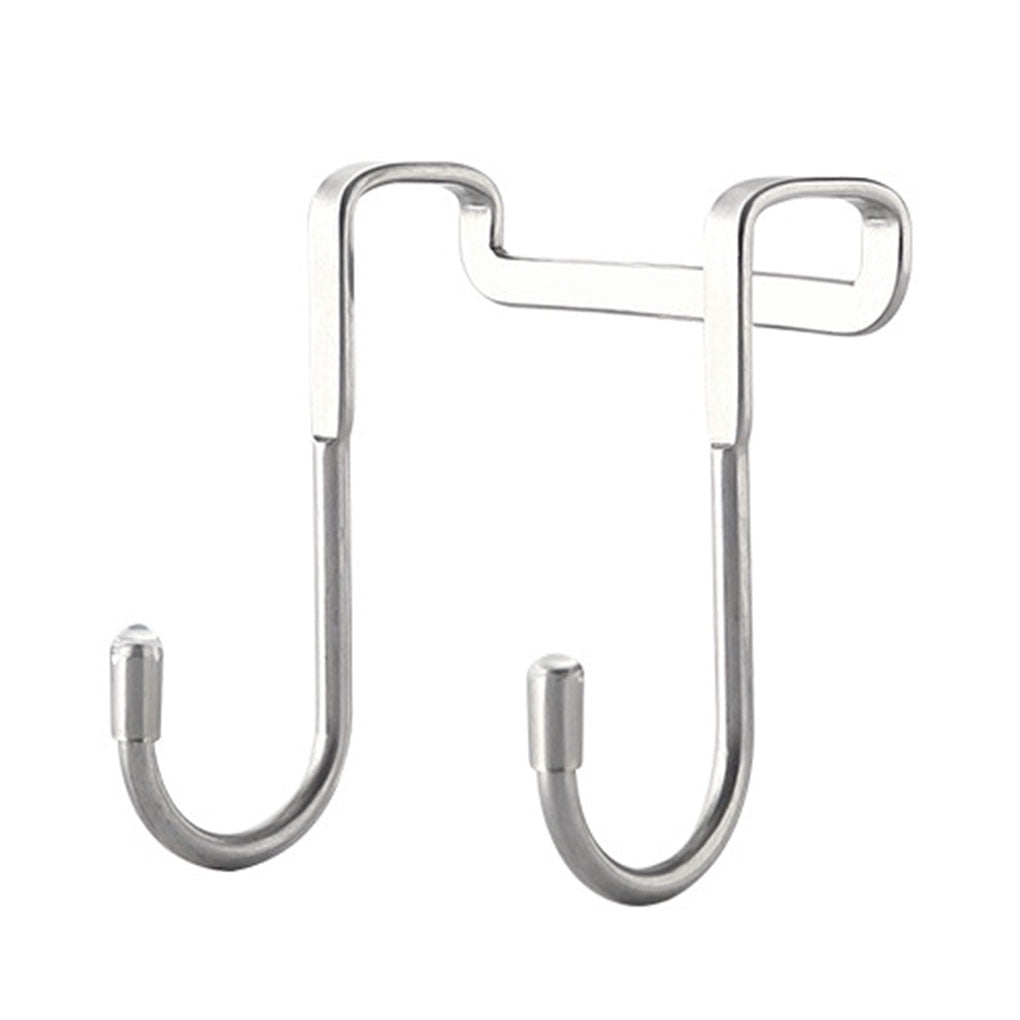 Over The Door Hook, Sturdy Metal Over Door Hook, Stainless Steel Door Back Hook S Shape Kitchen Bathroom Towel Storage Hanger - by ROBOT-GXG