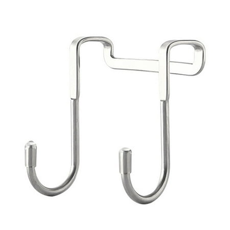 

3Pcs Multi-Function 304 Stainless Door Back Hook S Shape Kitchen Bathroom Storage Hanger Coat Hanger
