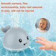 thumbnail image 3 of (baleine Grise) Jouets De Bain Pour Bb Baleine Jouets De Bain Pour Enfants Avec Lumire Et Capteur Automatique Jouets D'eau, 3 of 4