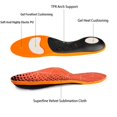 thumbnail image 5 of Plantilla deportiva ortopédica para hombres y mujeres, zapatillas de deporte, soporte para pies planos, plantillas ortopédicas, suela de inserción (tamaño: XS) (2 pares), 5 of 5