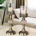 thumbnail image 4 of Candelabro de metal de lujo for decoración de mesa, ideal for bodas, eventos, fiestas y festivales., 4 of 6