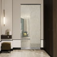 thumbnail image 4 of Bamboo Beaded Curtain, 70.87x35.43in with 60 Natural Wood Strands, Retro Beige Finish, Ideal for Room Dividers and Doorway Decor, 4 of 13