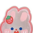 thumbnail image 3 of Récipient de Stylo Transparent Multifonctionnel Mignon Dessin Animé Acrylique Pinceau de Rangement pour Bureau Table de Maquillage, 3 of 5