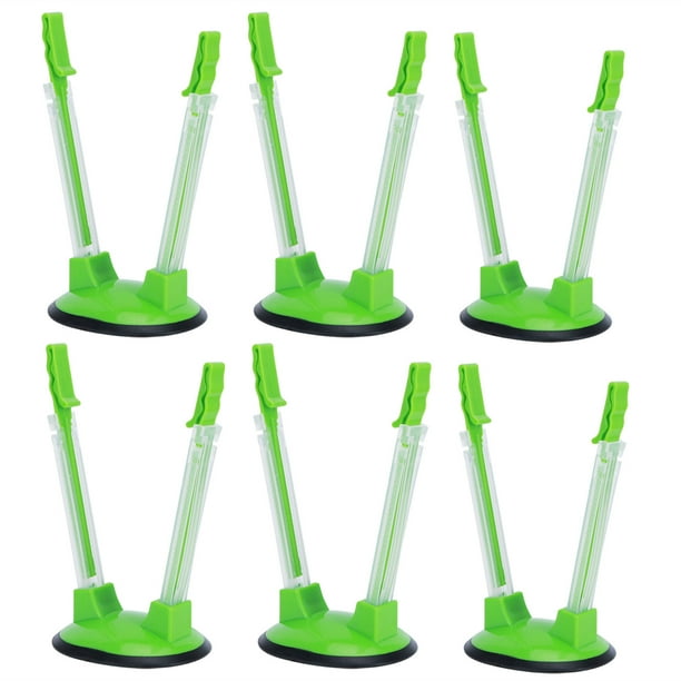 Estante para bolsas de alimentos, bolsa de almacenamiento de alimentos de 6 piezas, soporte para bolsas de alimentos, estante para bolsas, funcionalidad versátil
