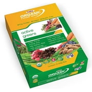 Organic Food Bar Raw Active Greens - 12 Bars Pack of 3