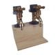 thumbnail image 4 of Soporte para botellas de cerveza de alcohol dispensador de bebidas de vino 2 cabezas, 4 of 5