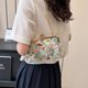 thumbnail image 3 of Nuevo bolso de mujer con cadena y clip, estilo étnico, bolso de hombro con flores, bolso de noche de moda, bolso cruzado, 3 of 5