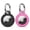 Black + Rose Red, variant on WILLED 4 Pack Air Tag Case with Keychain for Apple Airtags, Lightweight Anti-Scratch, Easy Installation, Shockproof & Dustproof for GPS, Luggage, Keys, Kids, Pet Collar