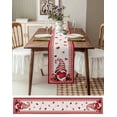 thumbnail image 2 of Valentine'S Day Love Romantic Dwarf Table Runners for Dining Room Coffee Home Decor Tablecloth Table Cover, 2 of 5