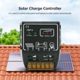 thumbnail image 2 of Amdohai 12V/24V Self-adaption 10A Charge and Discharge Solar Controller Solar Regulator Solar Charge Controller with Current Protection, 2 of 8