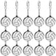 thumbnail image 4 of 20 piezas llavero de voleibol llaveros de voleibol llavero deportivo recuerdo de fiesta llaveros deportivos, 4 of 4