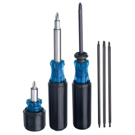 

Ideal 30-726 PH/SL/SQ/Nut Driver All-in-one Screwdriver Set 11 Pcs