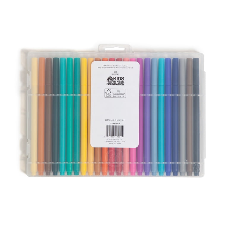 U Brands Fine Liners Felt Tip Pens, 24 Count, 0.5mm photo 8