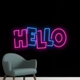 thumbnail image 3 of Handmadetneonsign Hello Neon Sign, Hello Wall Art Decor, Hello Quote Light Sign, Party Bar Pub Wall Decor, 3 of 5