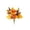 B, variant on Gumesh Artificial Maple Leaves Branches Autumn Pumpkin Berry Twig Stem Orange Fall Stems Fake Artificial Flower Picks for Thanksgiving Christmas Harvest Festival Decor